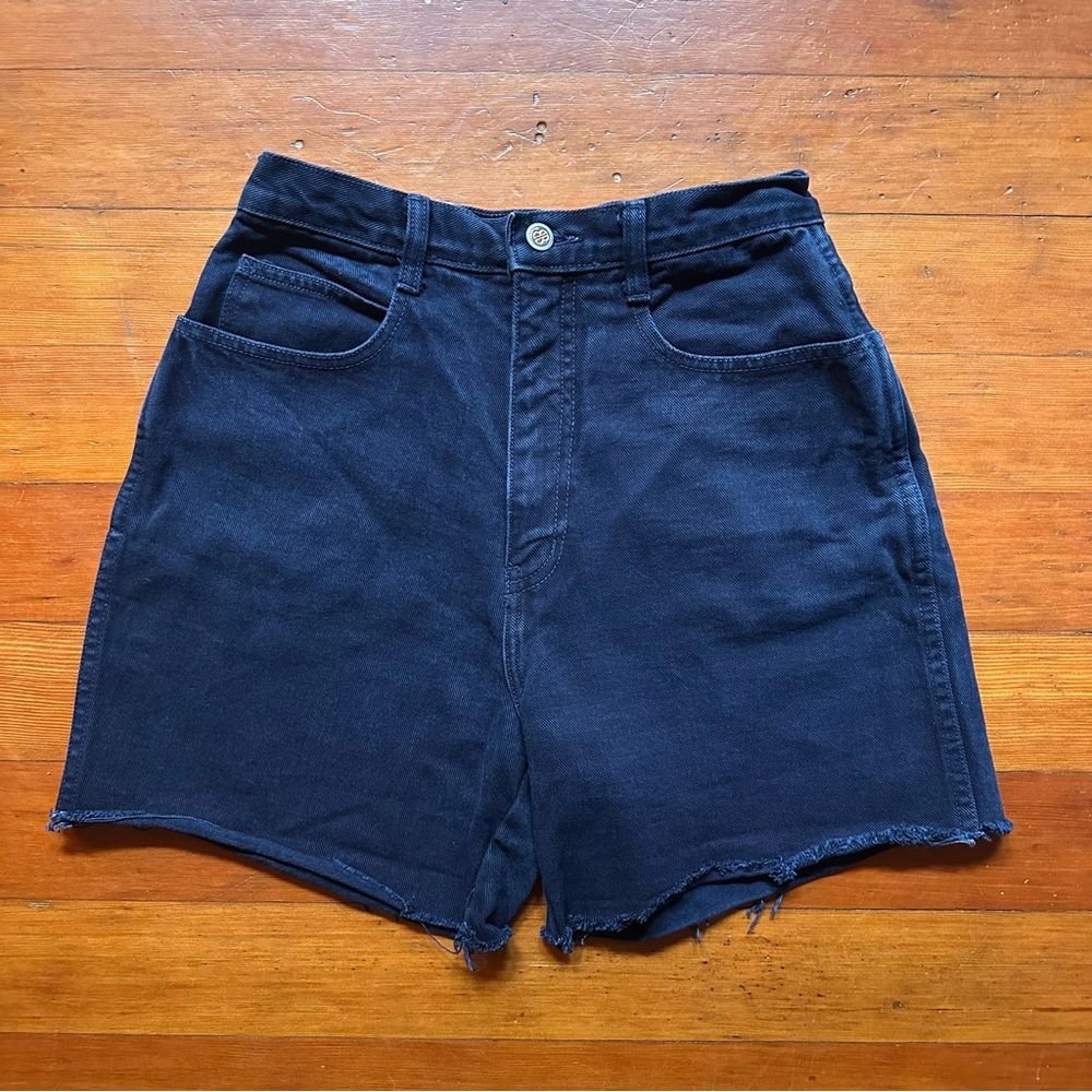 Bill Blass high waisted denim shorts